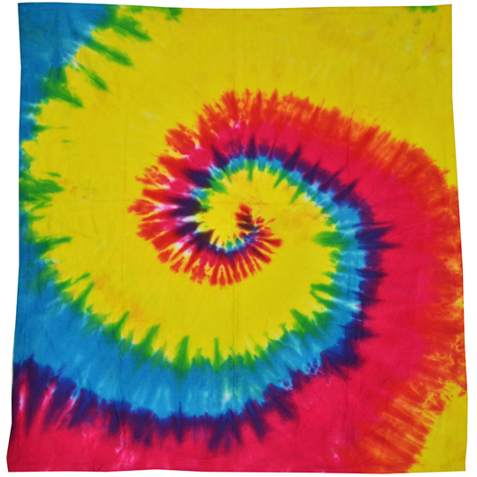 Colortone Tie Dye Throw Blanket 6100