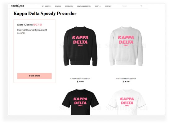 sorority store