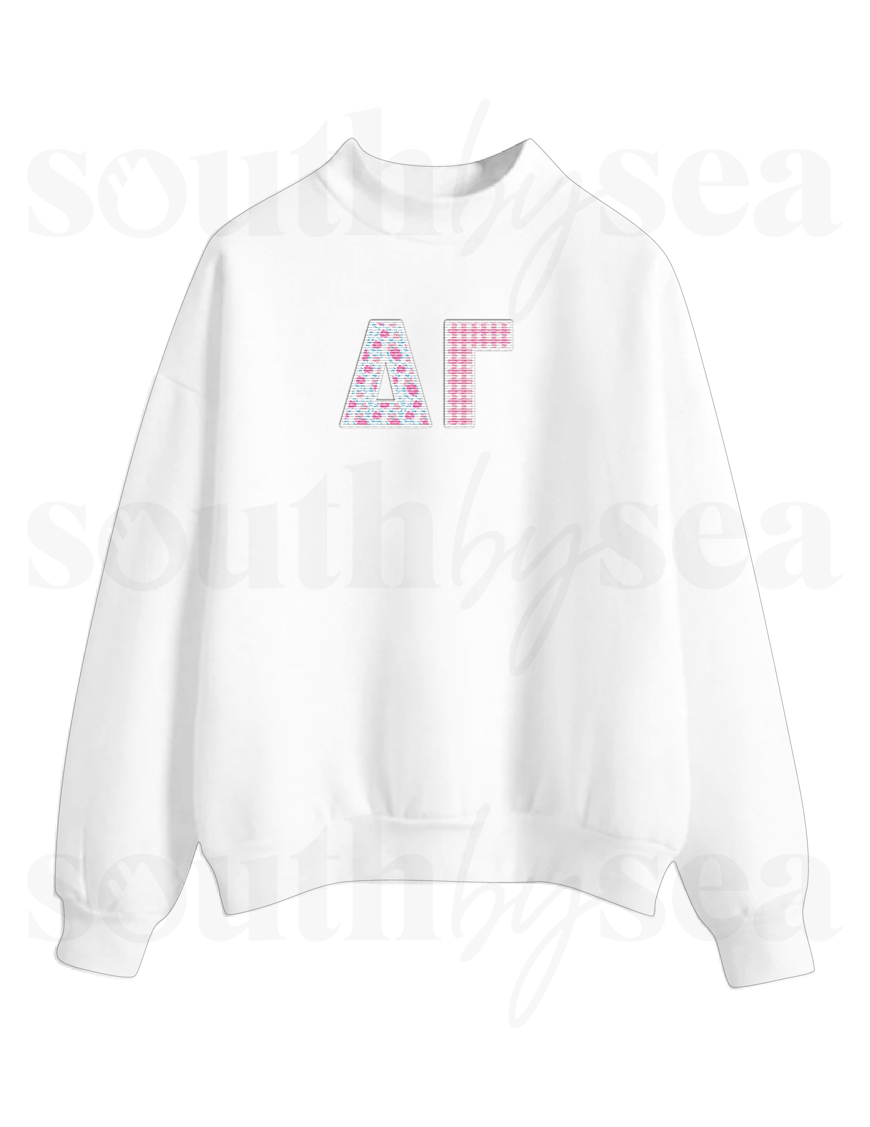 Delta Gamma Fleece Mockneck