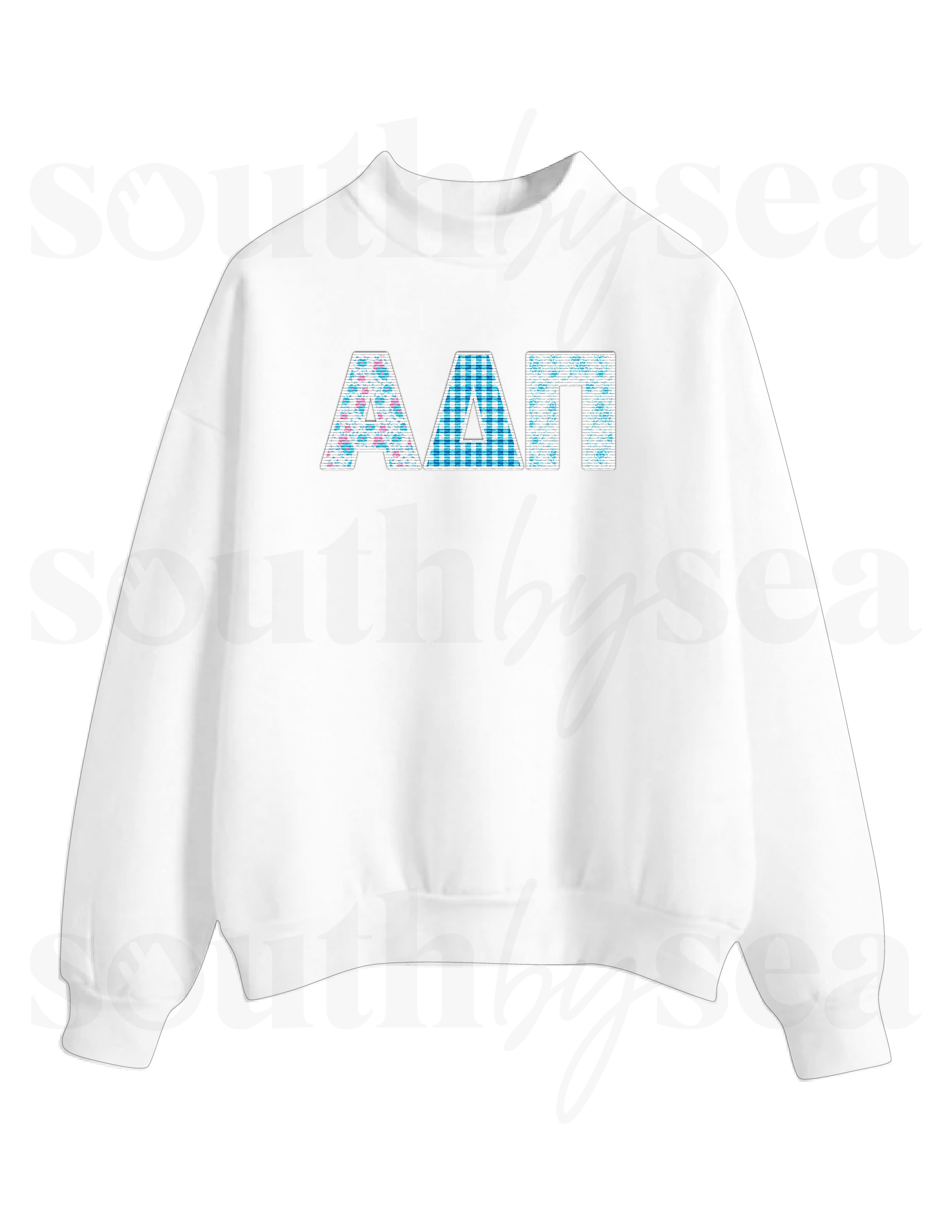 Alpha Delta Pi Fleece Mockneck