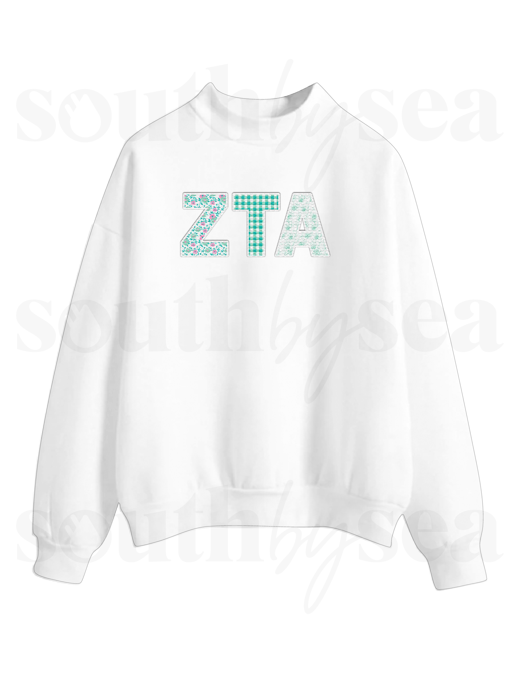 Zeta Tau Alpha Fleece Mockneck