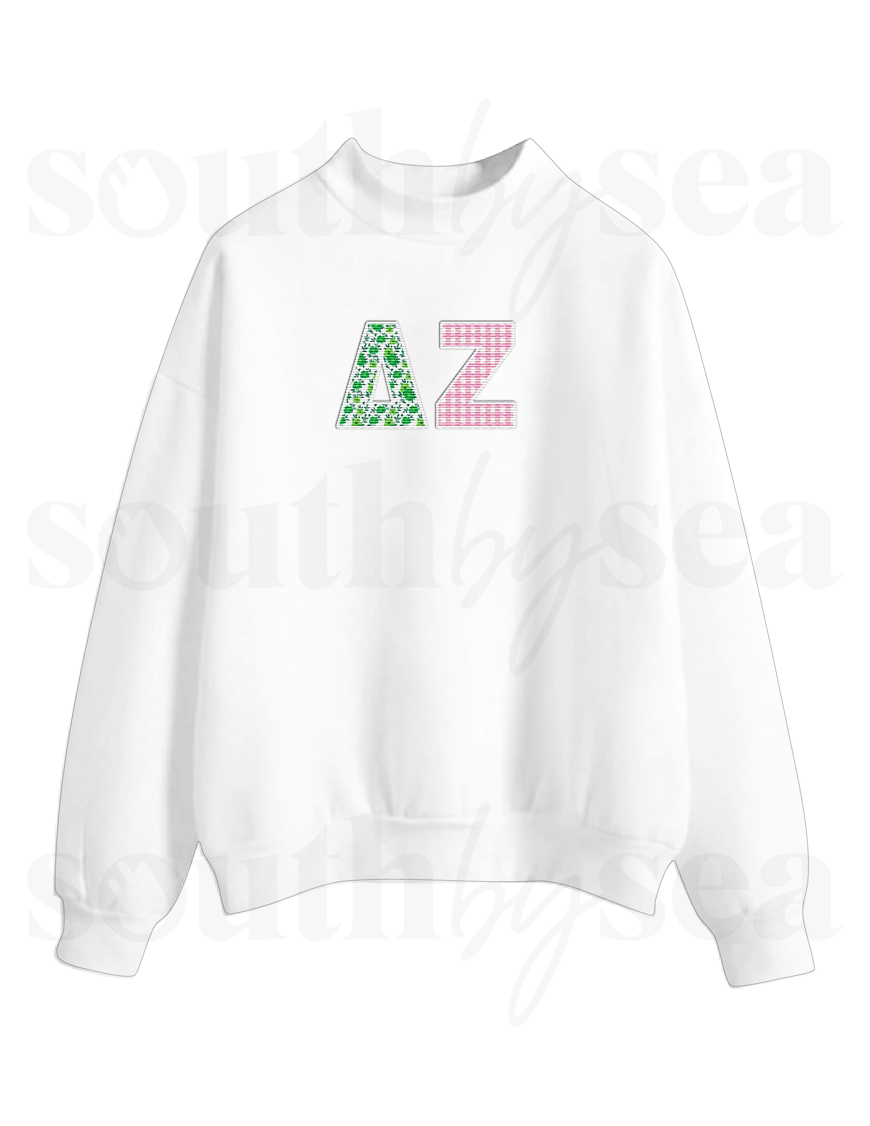 Delta Zeta Fleece Mockneck