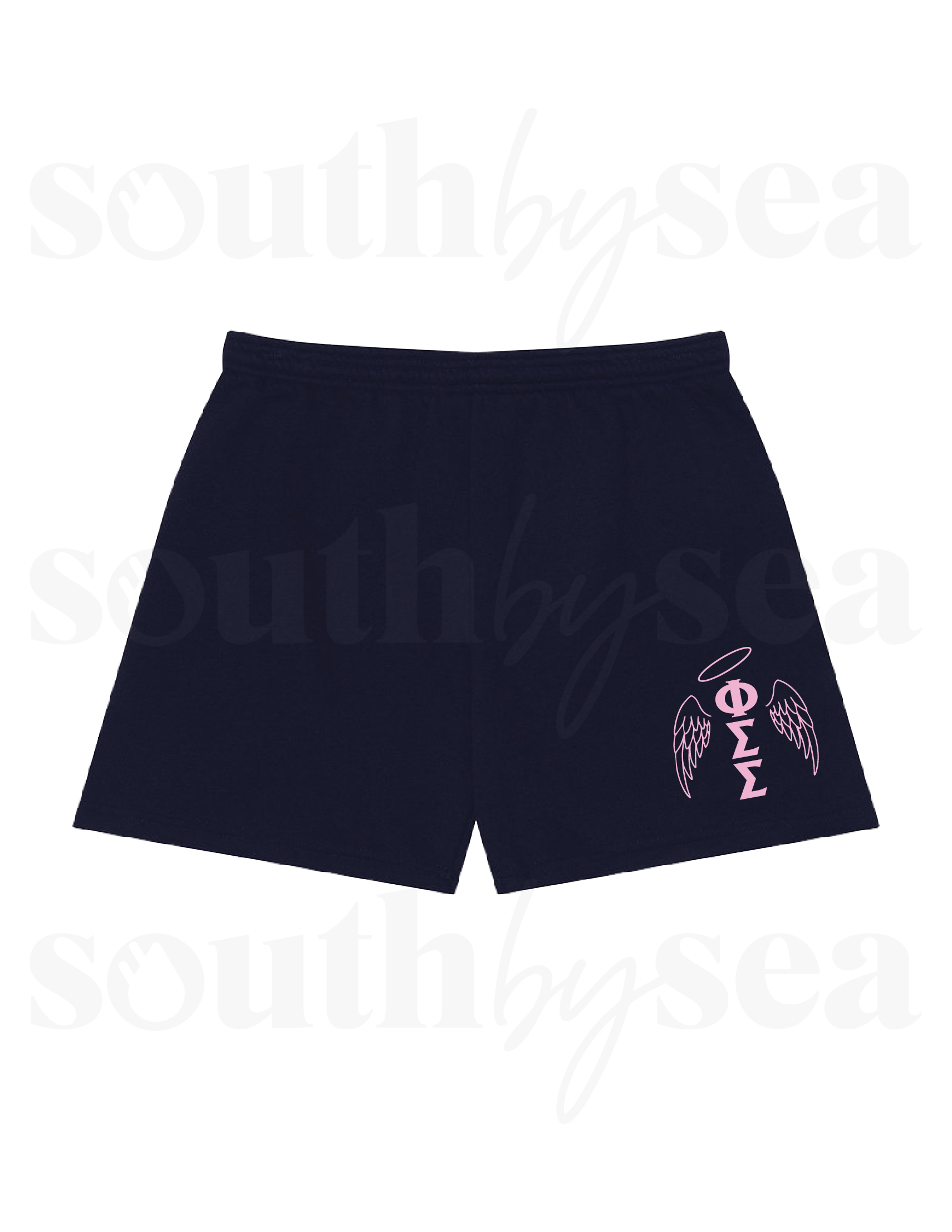 Navy Sweatshorts