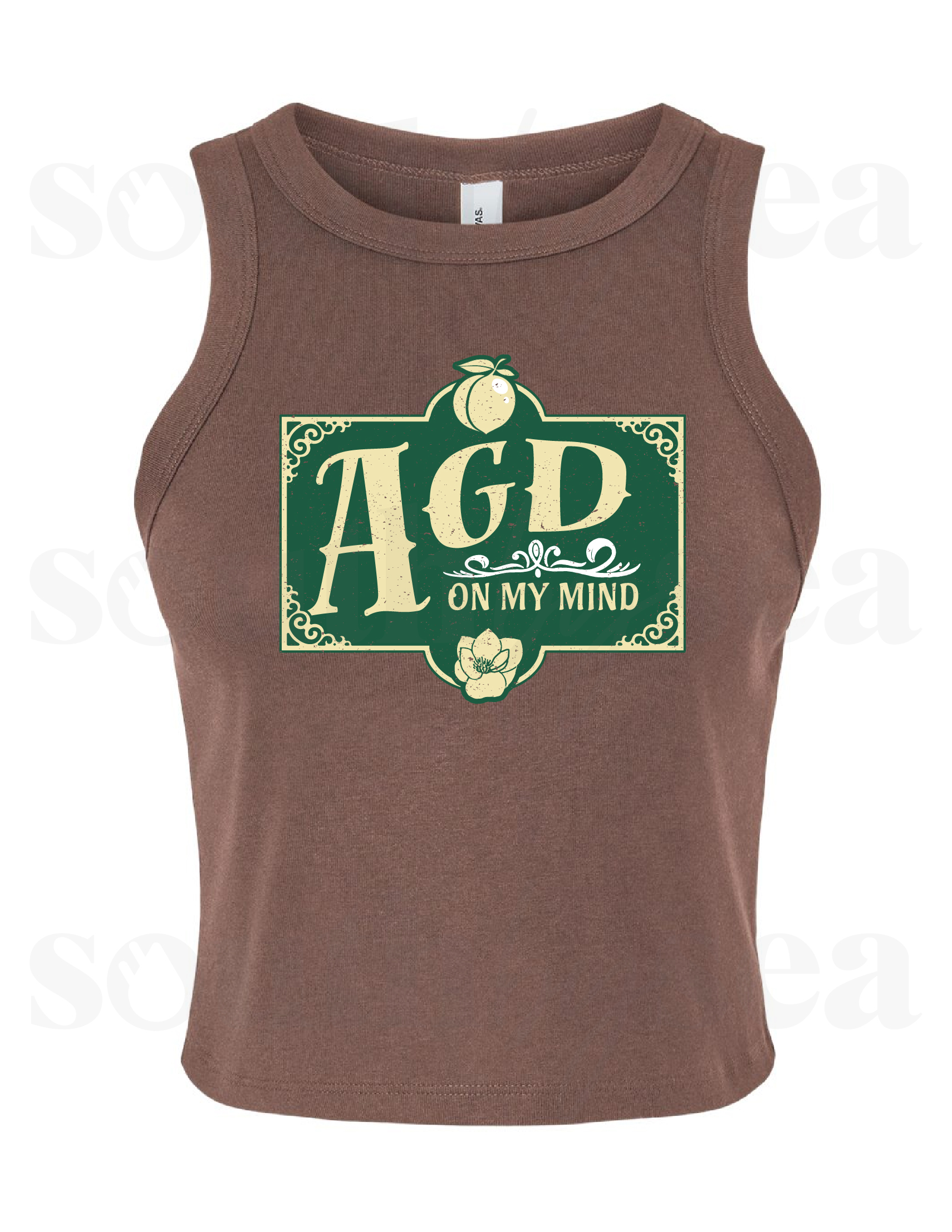 Brown RacerBack Tank