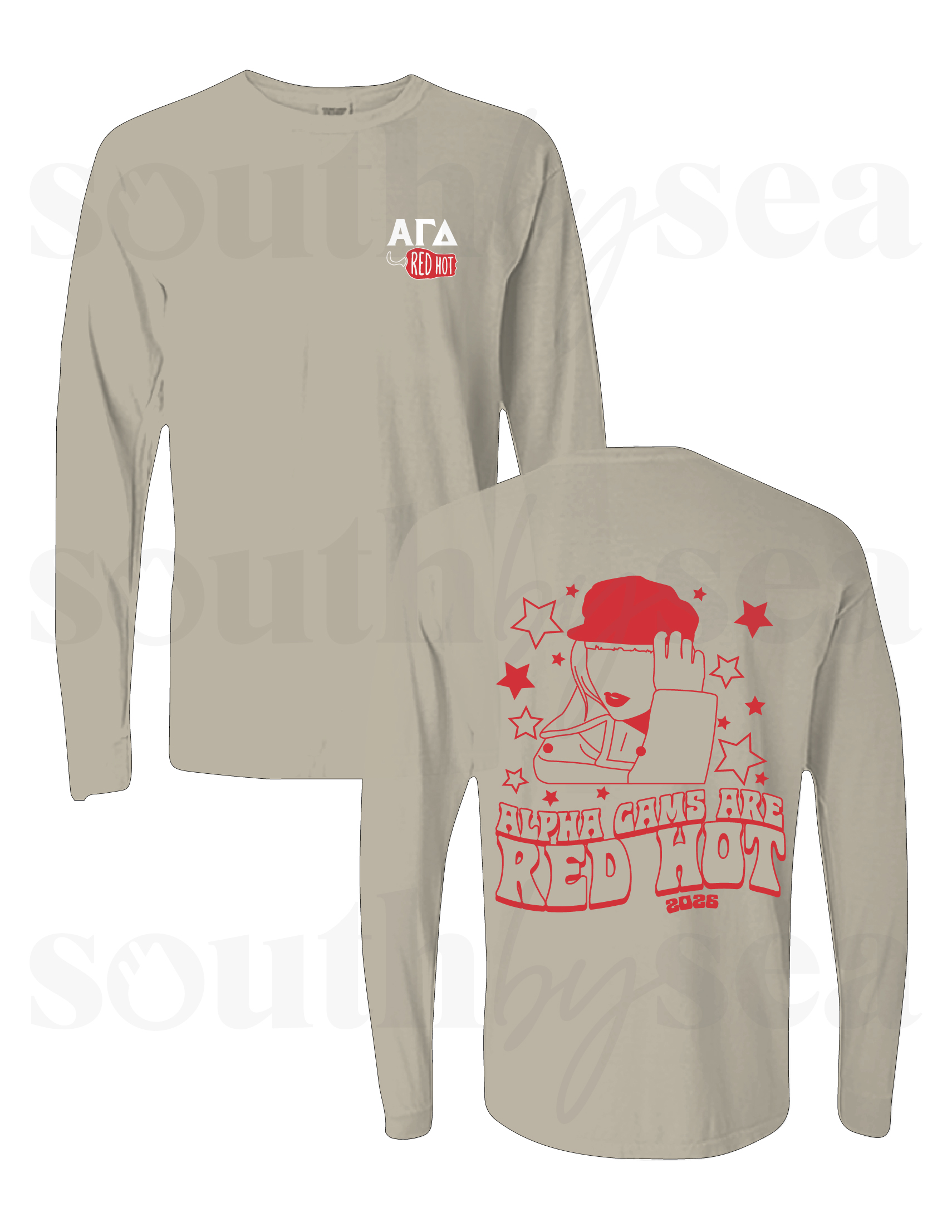 Tan Long Sleeve Tee