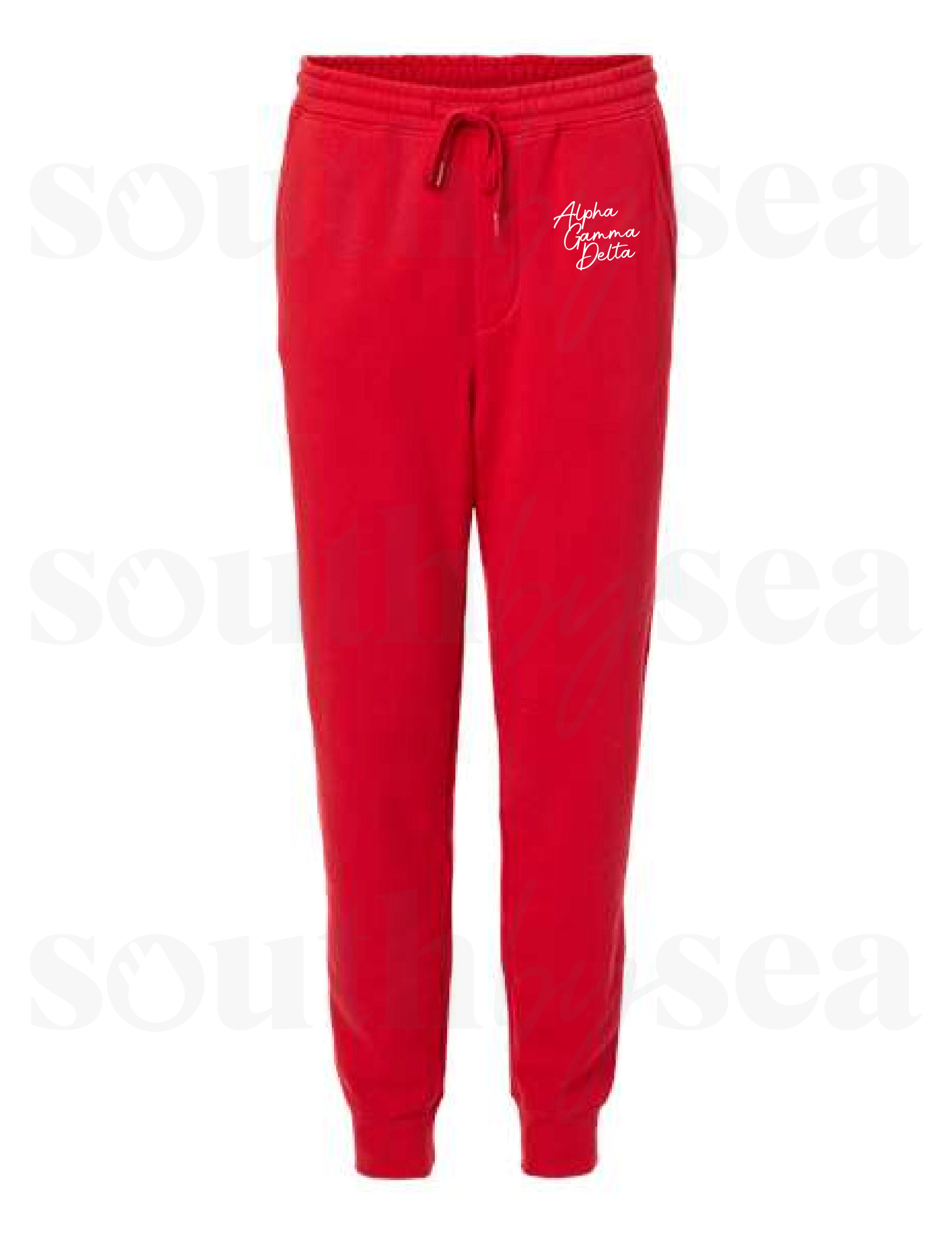 Red Joggers