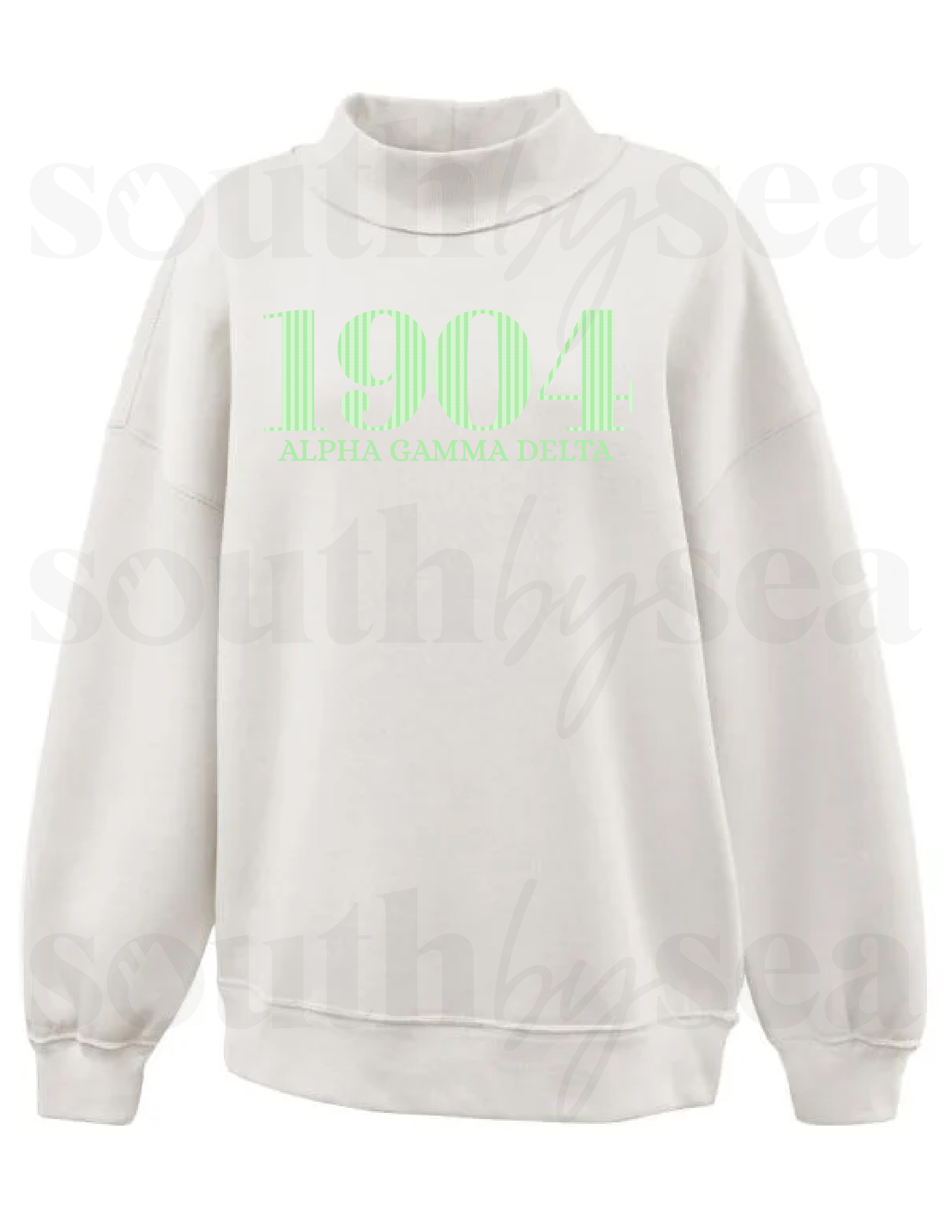 Alpha Gamma Delta Mockneck
