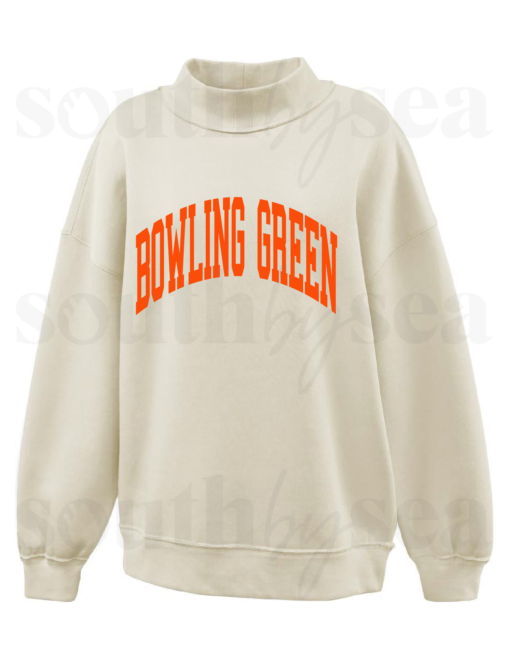 Fleece Cream Mockneck