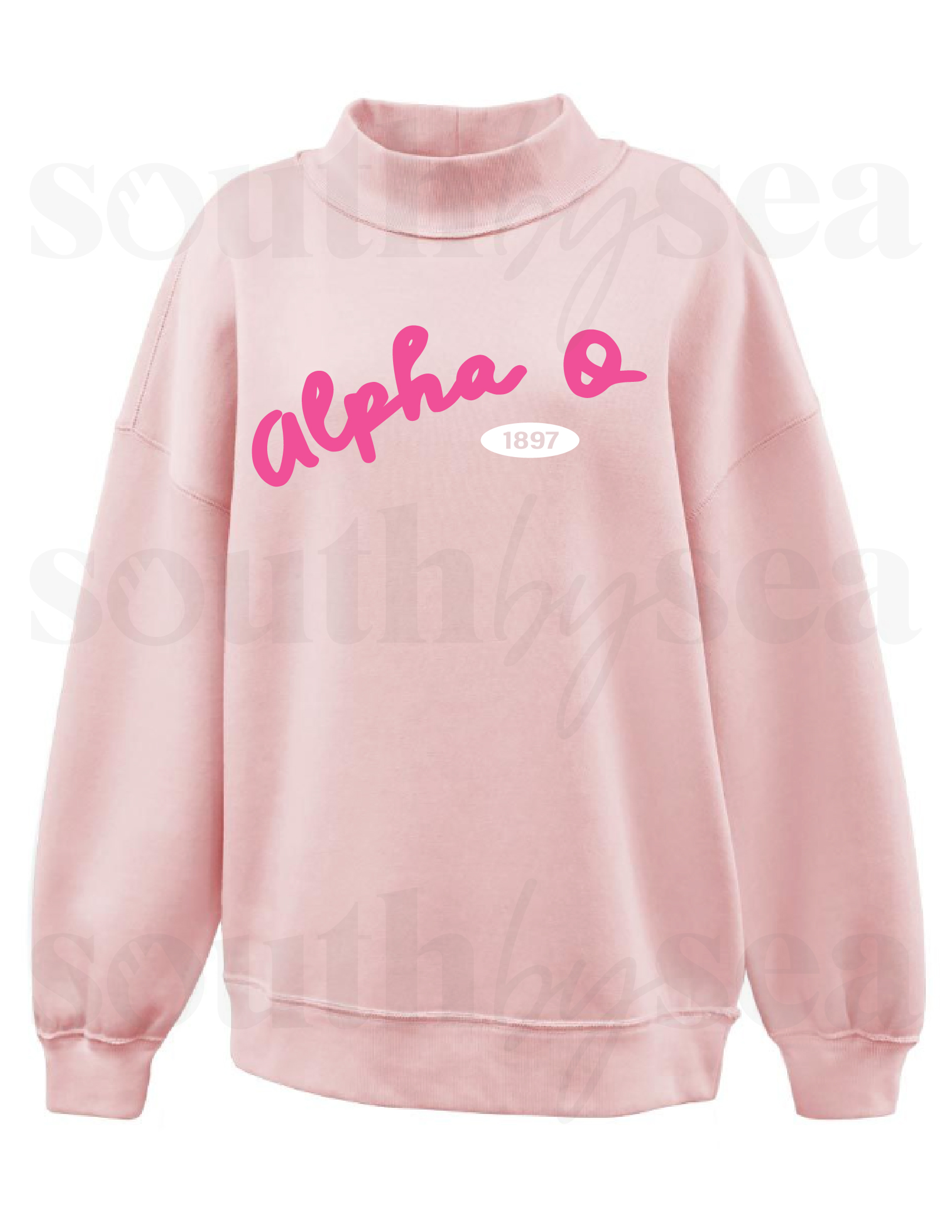 Alpha Omicron Pi Mockneck