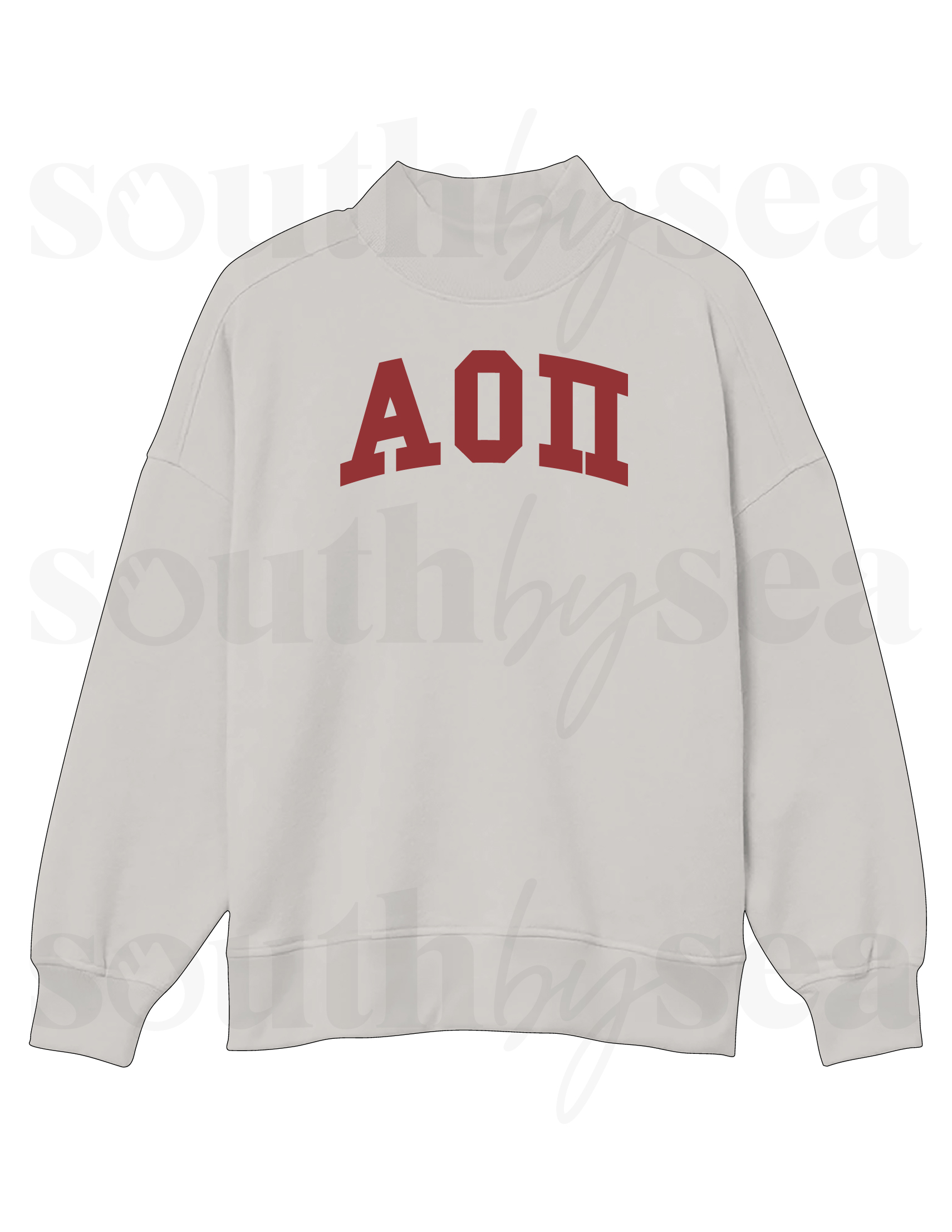 Alpha Omicron Pi Mockneck