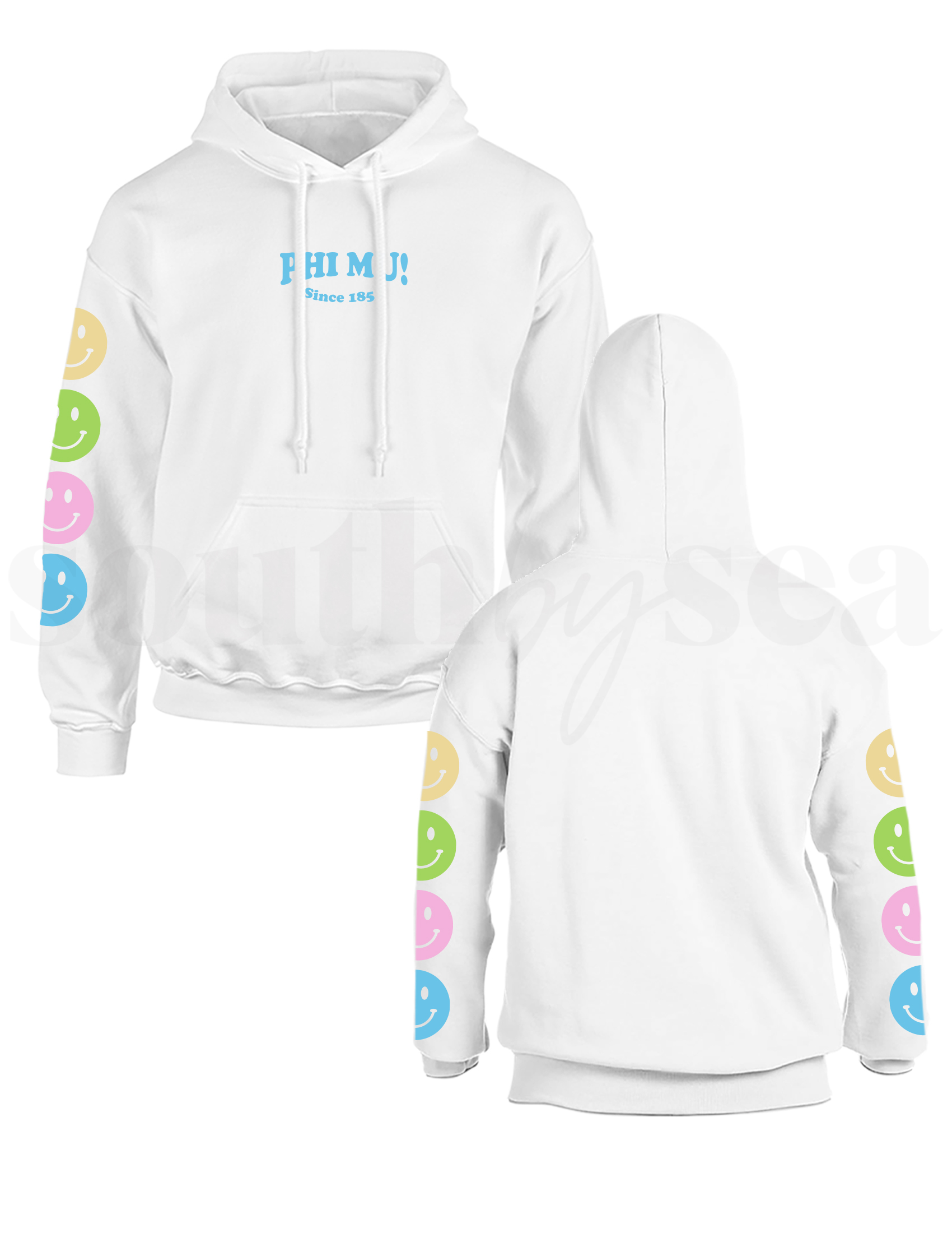 BLACK GILDAN HEAVY BLEND HOODED SWEATSHIRT