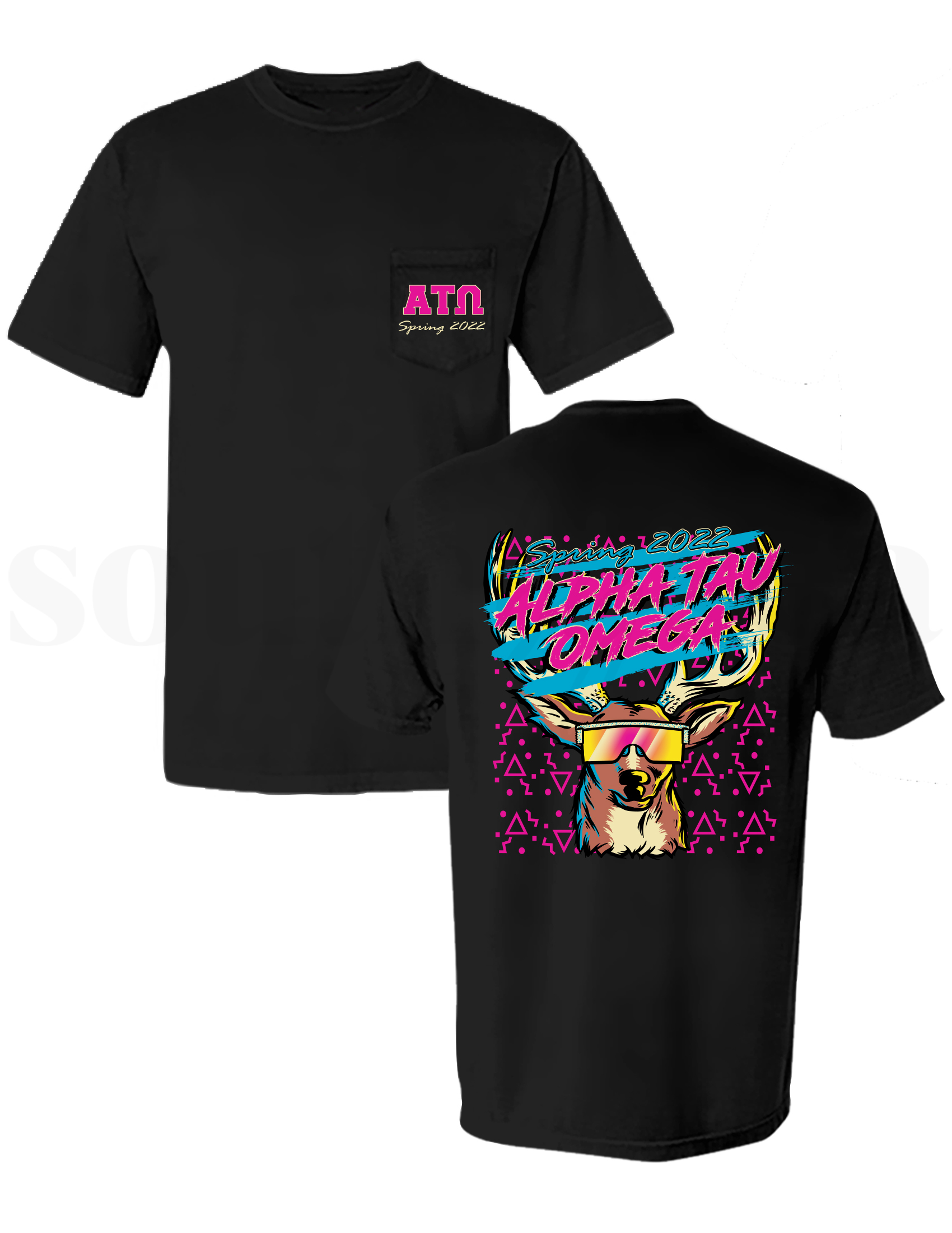 Black Gildan Short Sleeve T-shirt