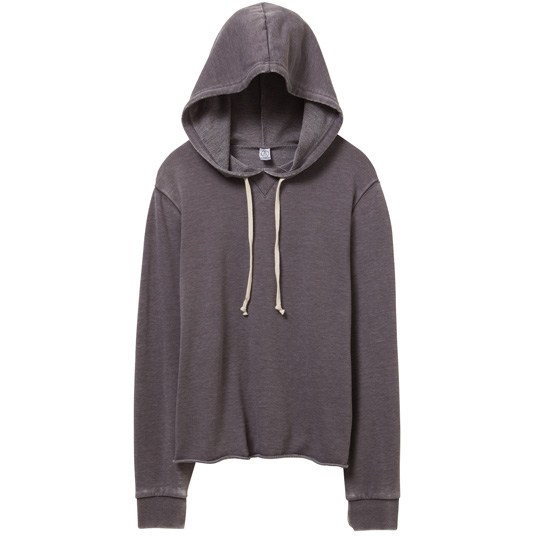 Alternative Apparel Day Off Burnout French Terry Hoodie 08628FH