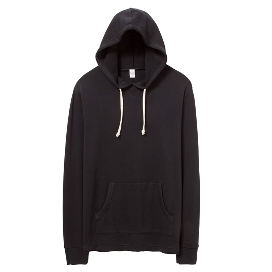 Alternative Apparel School Yard Burnout French Terry Hoodie 08629FH