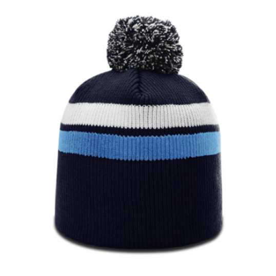 131 Richardson 2 Stripe Pom Beanie 131 Richardson 2 Stripe Pom Beanie
