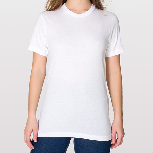 American Apparel Fine Jersey Short Sleeve T-Shirt 2001