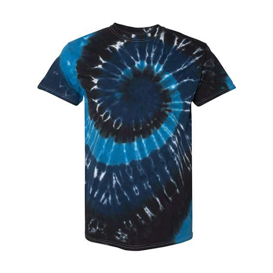 Dyenomite Multi-Color Spiral Tie-Dyed T-Shirt 200MS Dyenomite Multi-Color Spiral Tie-Dyed T-Shirt 200MS