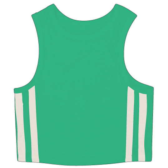 Camp Collection Cropped Rib w/ Side Stripes 3059RIB-B