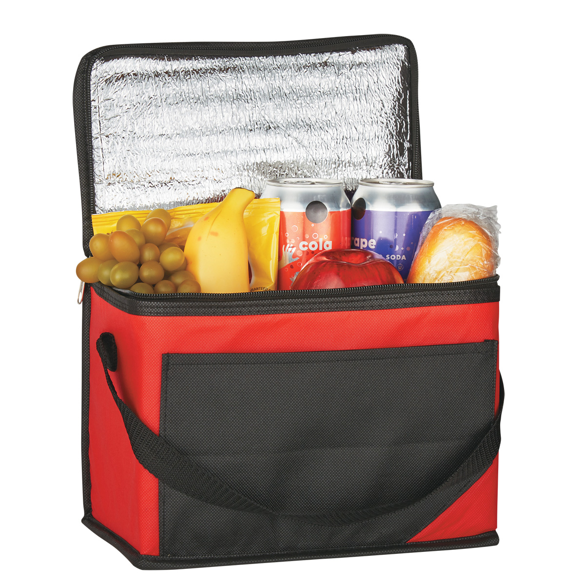 Non-Woven Chow Time Kooler Bag 3562 - Model Image