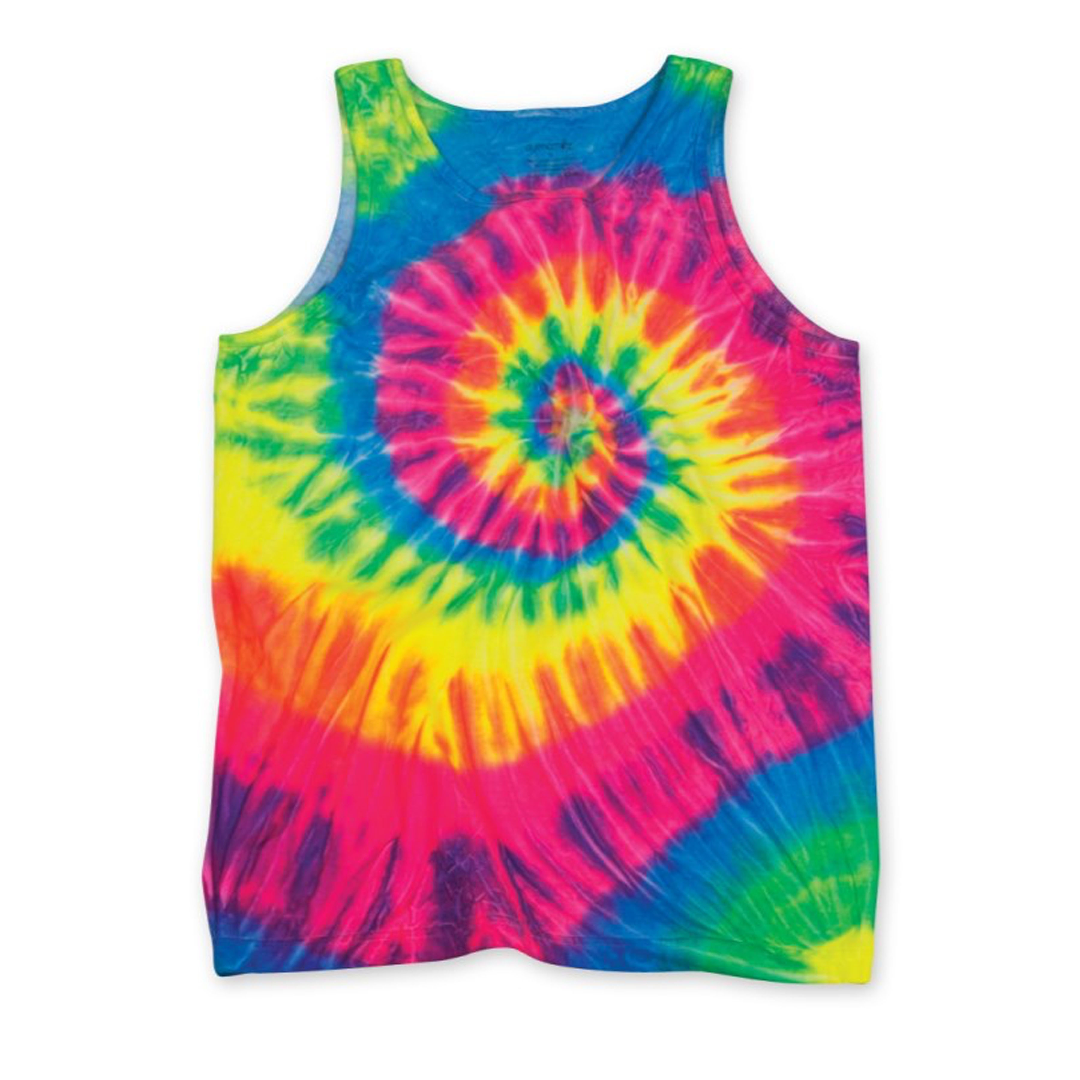 Dyenomite Spiral Tie Dye Tank Top 420MS