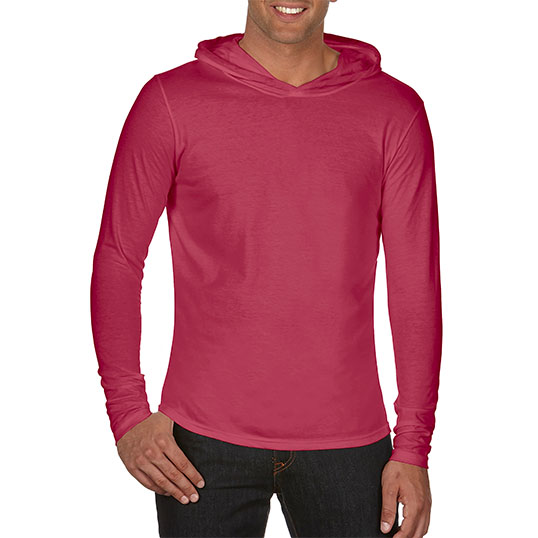 Comfort Colors Garment Dyed Hooded Long Sleeve Tee 4900
