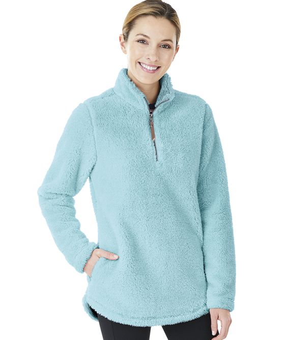 Charles River Newport Fleece Pullover 5876 - Model Image