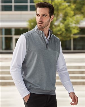 Adidas Quarter-Zip Club Vest A271 - Model Image