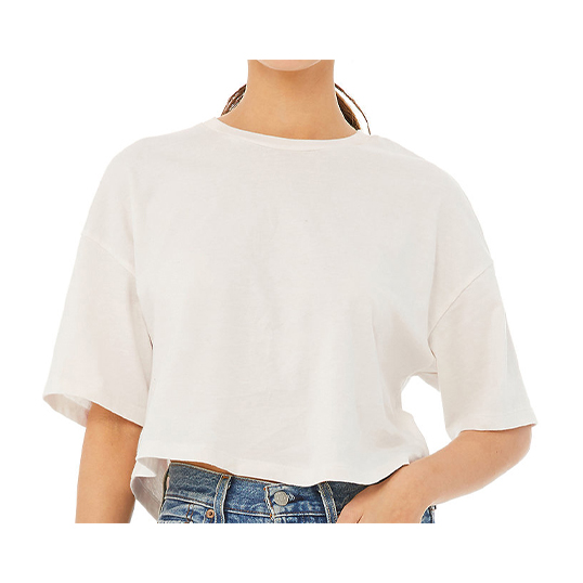 Bella + Canvas FWD Fashion Women's Jersey Cropped Tee 6482