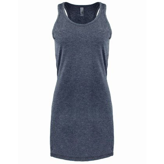 Next Level Women's Tri-blend Racerback Tank Dress 6734