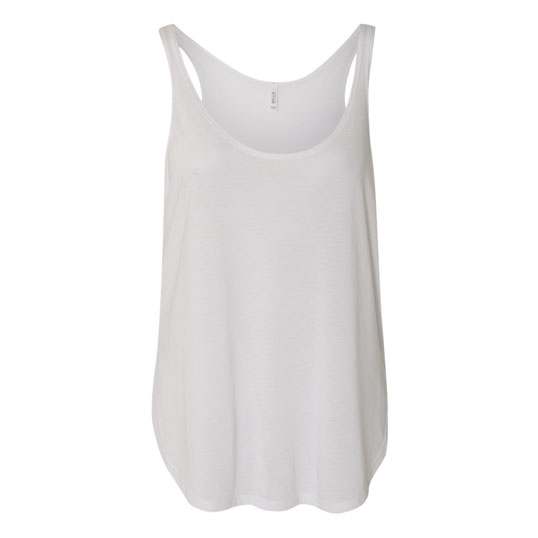 Bella Women's Flowy Tank with Side Slit 8802 Bella Women's Flowy Tank with Side Slit 8802