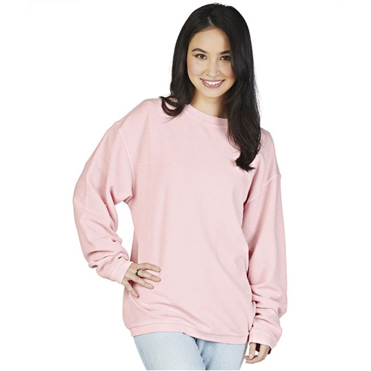 Charles River Camden Crew Neck Sweatshirt 9930 - Model Image