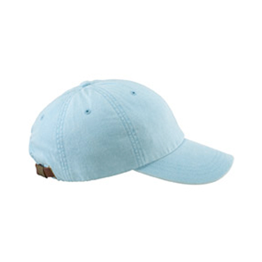 Adams 6-Panel Hat Low-Profile Washed Pigment-Dyed Cap AD969 