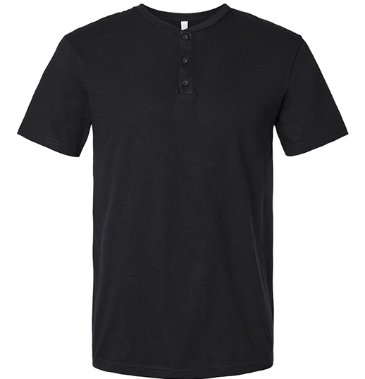 American Apparel Unisex CVC Henley Tee - 2004CVC