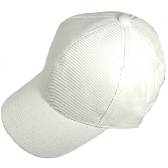 Corduroy 100% Cotton Plain Baseball Cap - Slider Buckle Corduroy 100% Cotton Plain Baseball Cap - Slider Buckle