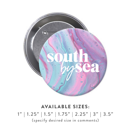 Round Pin-back Buttons