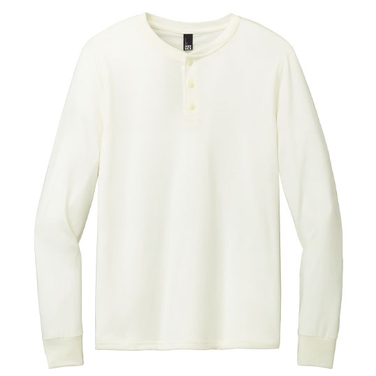 District® Perfect Tri® Long Sleeve Henley DT145