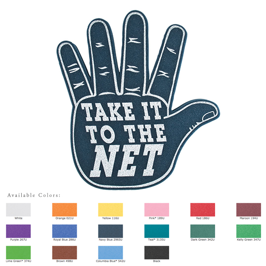 Foam Hand Mitts Foam Hand Mitts
