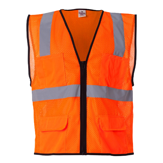 ML Kishigo Economy Mesh 6-Pocket Vest 1191-1192 ML Kishigo Economy Mesh 6-Pocket Vest 1191-1192