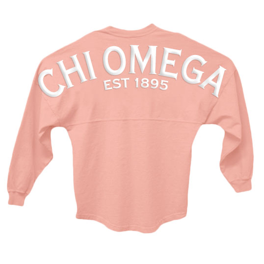 Oversized Classic Unisex Long Sleeve Spirit Jersey J0470