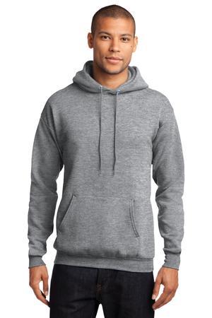 Port & Company Core Fleece Pullover Hooded Sweatshirt PC78H - Model Image