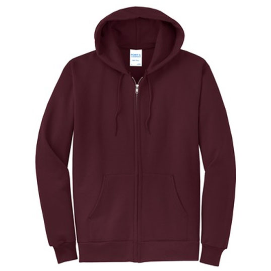 Port & Company Core Fleece Full Zip Hooded Sweatshirt PC78ZH