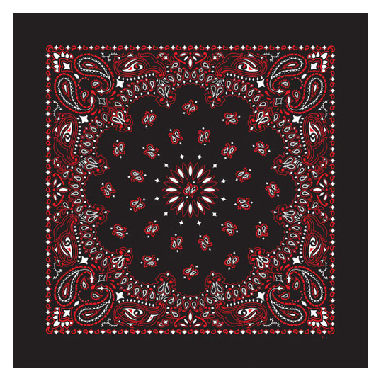 Caro-Line Traditional Paisley Bandana