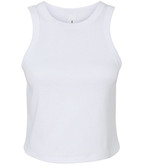 BELLA + CANVAS Women's Micro Rib Racer Tank - 1019