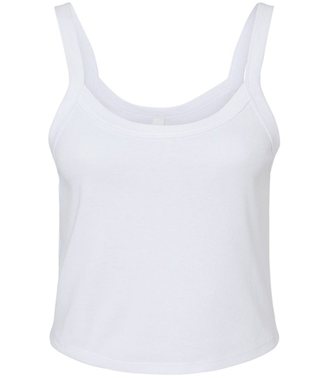 BELLA + CANVAS Women's Micro Rib Spaghetti Strap Tank - 1012