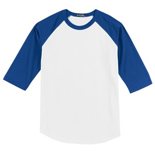 Sport-Tek Youth Colorblock Raglan Jersey YT200