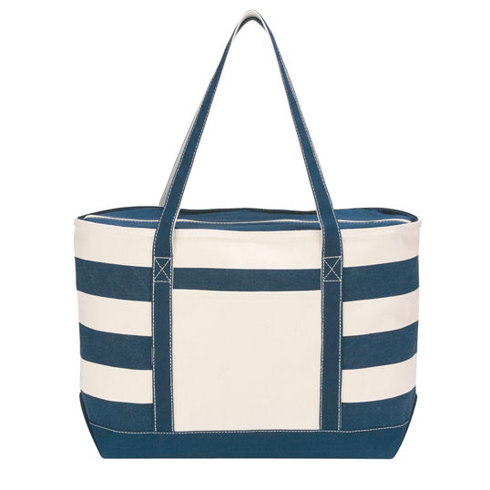 Cotton Canvas Nautical Tote 3240