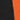 black / orange