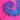 flo blue & pink