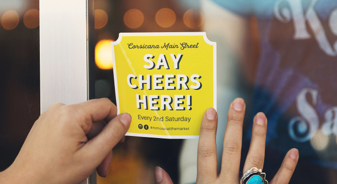 Static Cling - Model Image