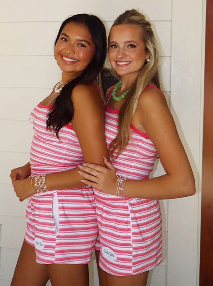Custom Tank & Short Set with Woven Patch - Model Image 2 of 2
